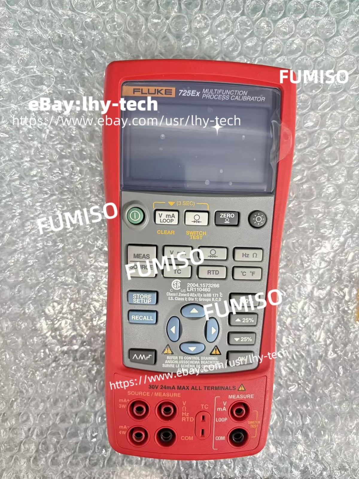 Fluke 725EX Multi-Function Process Calibrator&good working&&Fast delivery stock