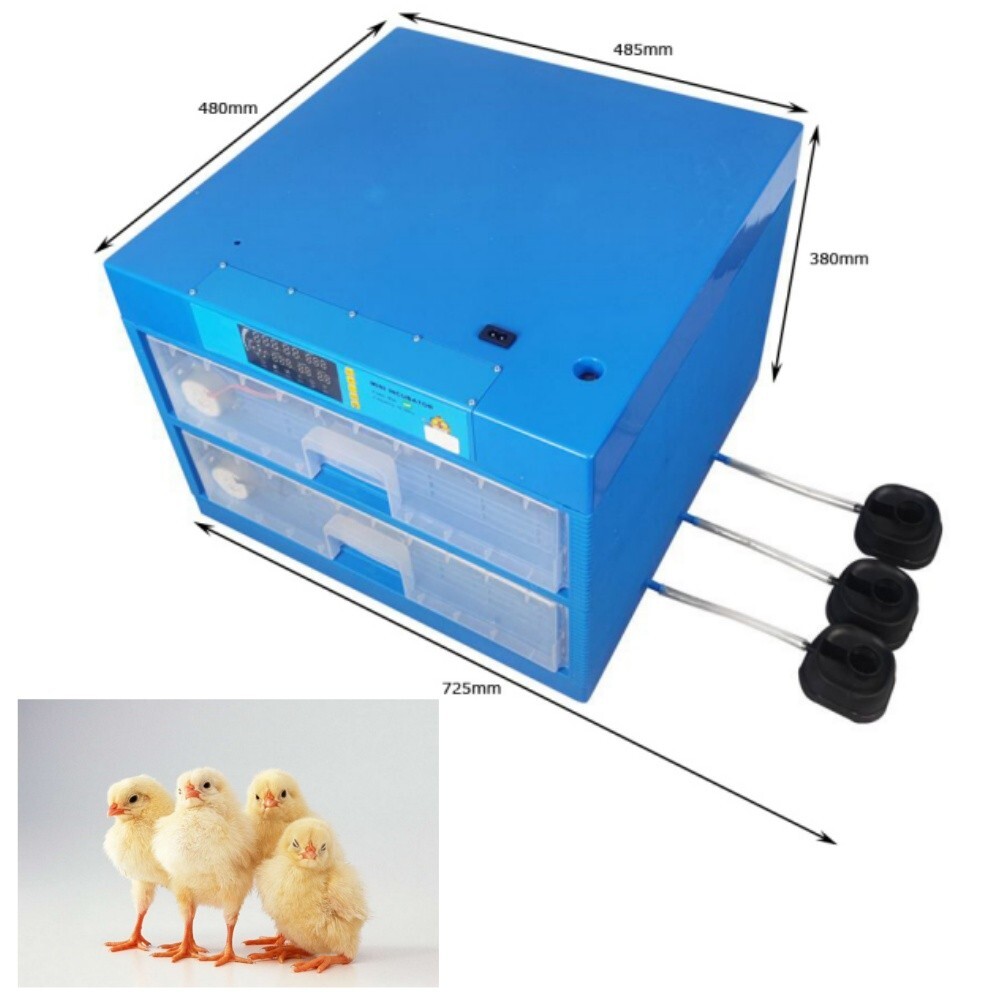128 Eggs Digital Display Intelligent Incubator with Automatic Water Supply