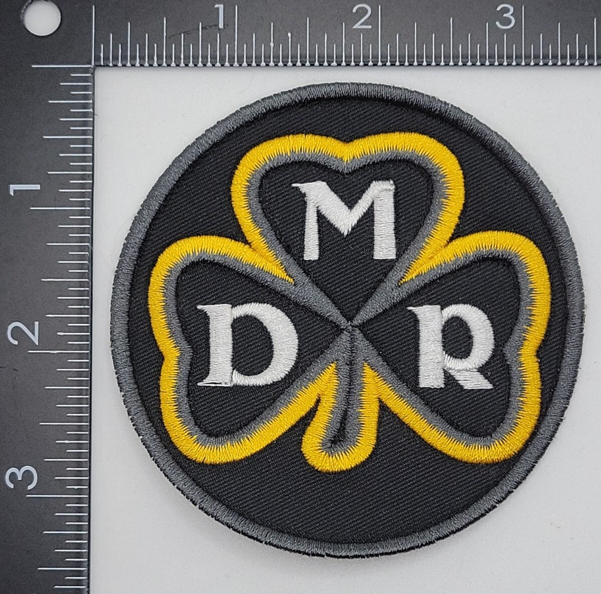 Pittsburgh Steelers Dan Milton Rooney Tribute DMR Patch 3.25". Ships Fast
