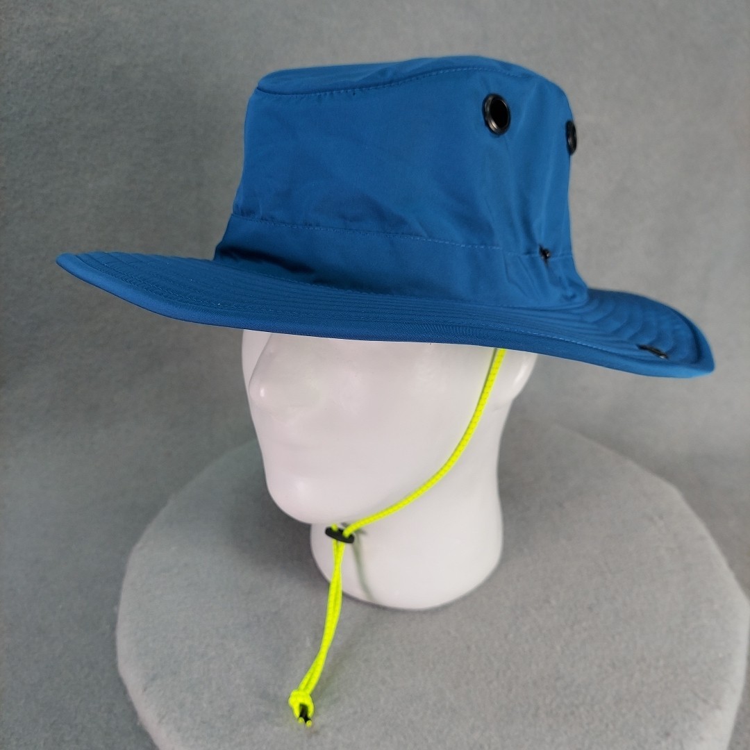 Tilley Paddlers All Weather Hat Bucket TWS1 Sz 7 5/8 Blue Hike Water Sports EXUC