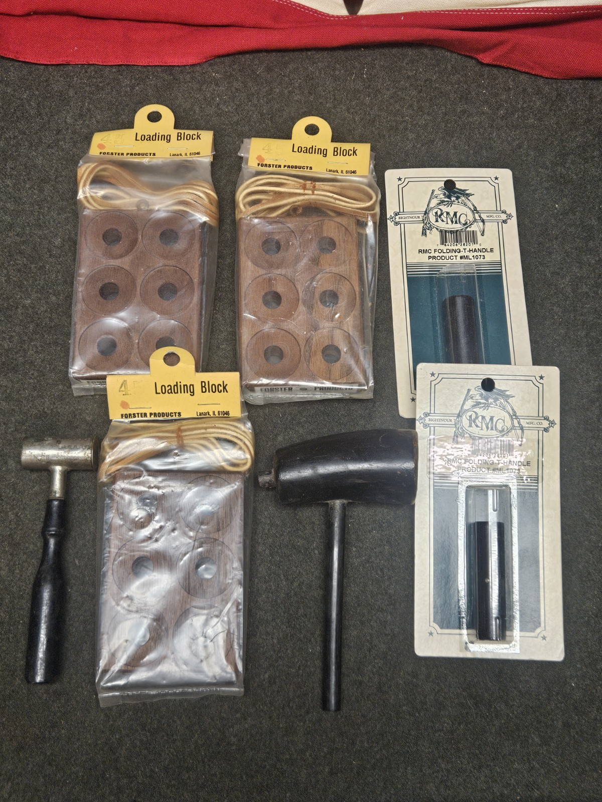 Vintage Black Powder Lot Powder/Shot Scoop Measure,Ball Starter Loading Blocks