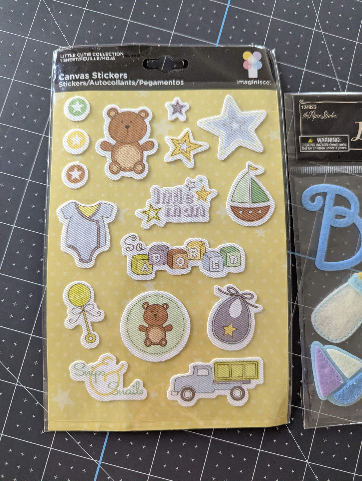 Welcome Baby Boy Sticker Bundle