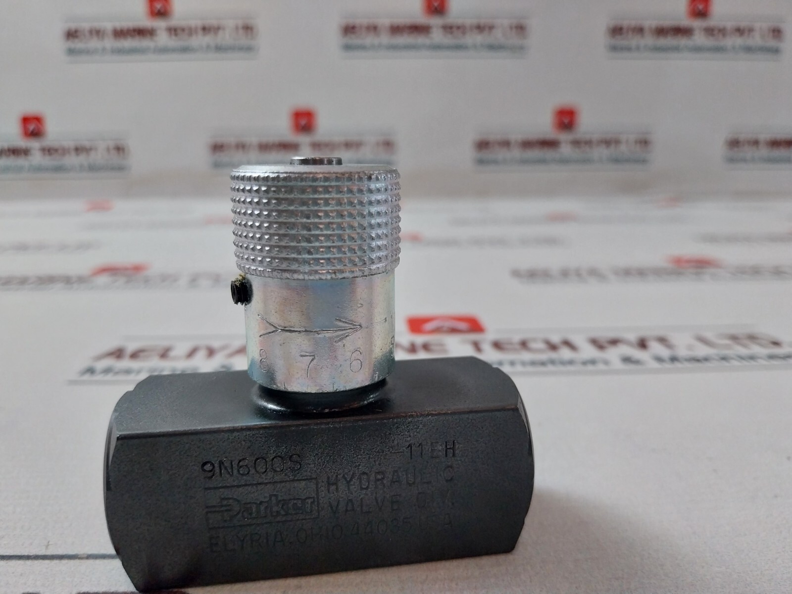 Parker 9N600S Hydraulic Flow Control Needle Valve 5000 PSI