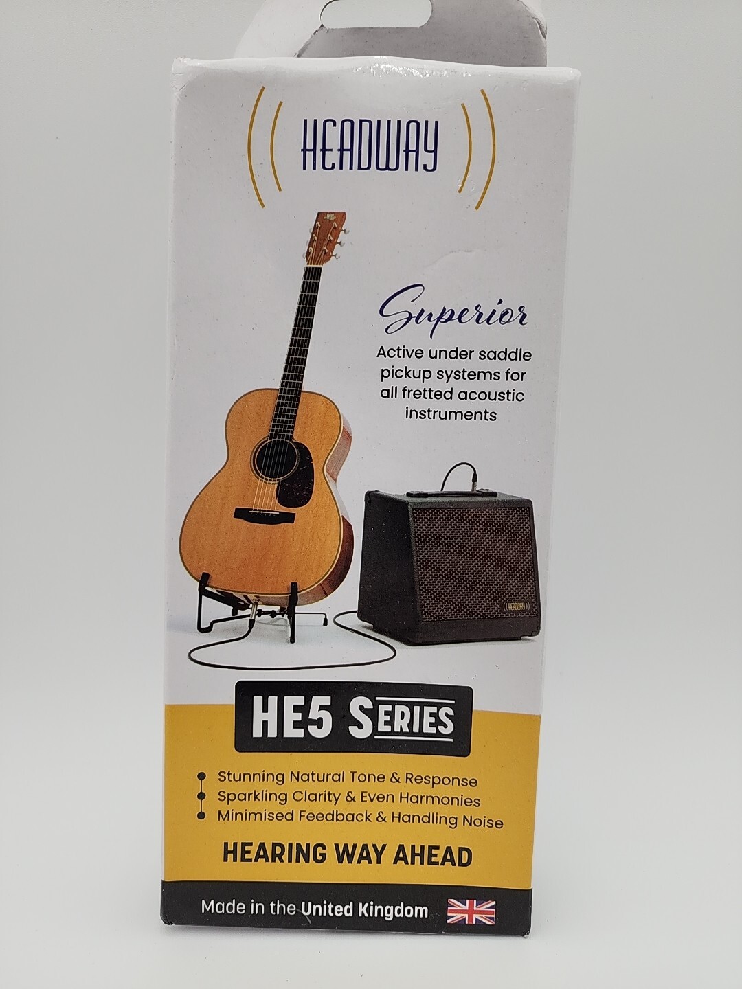 Headway HE5 Series Active Under Saddle Pickup Systems for Acoustic Instruments