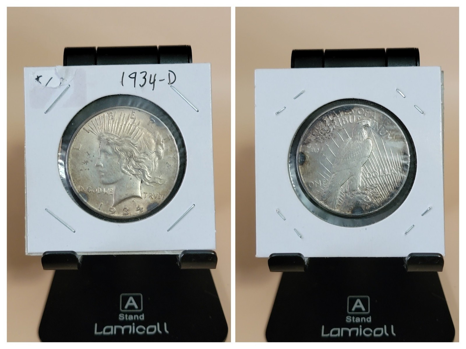 1934-D Peace Dollar *Unique Toning*
