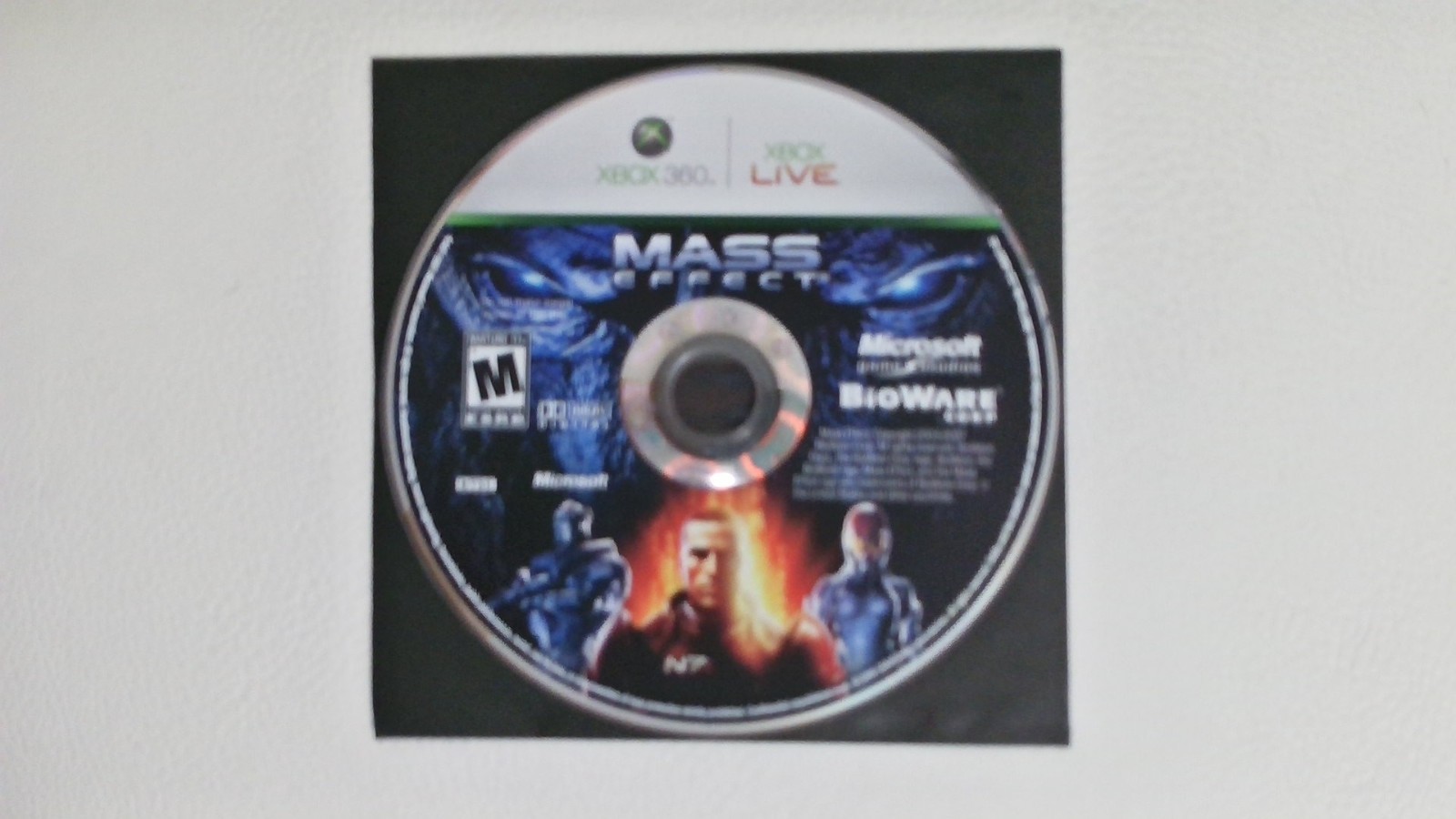 Mass Effect (Microsoft Xbox 360, 2007)