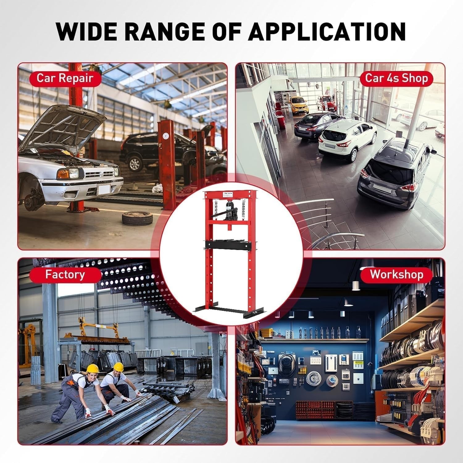 Triangular‑Brace Structure Improves Frame Stability Of 12T Hydraulic Press, H‑Fr