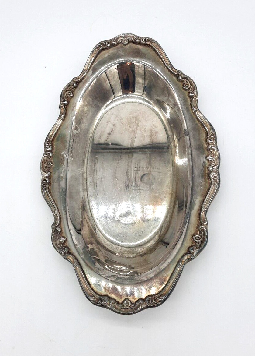Vintage Gorham EP Brass 12.5" Oval Serving Platter