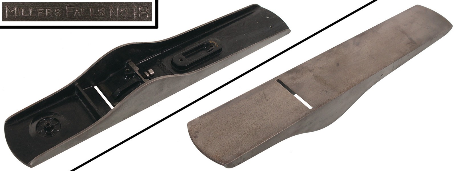 Orig. Extra Clean Body for Millers Falls No. 18 Fore Plane - 95% - mjdtoolparts