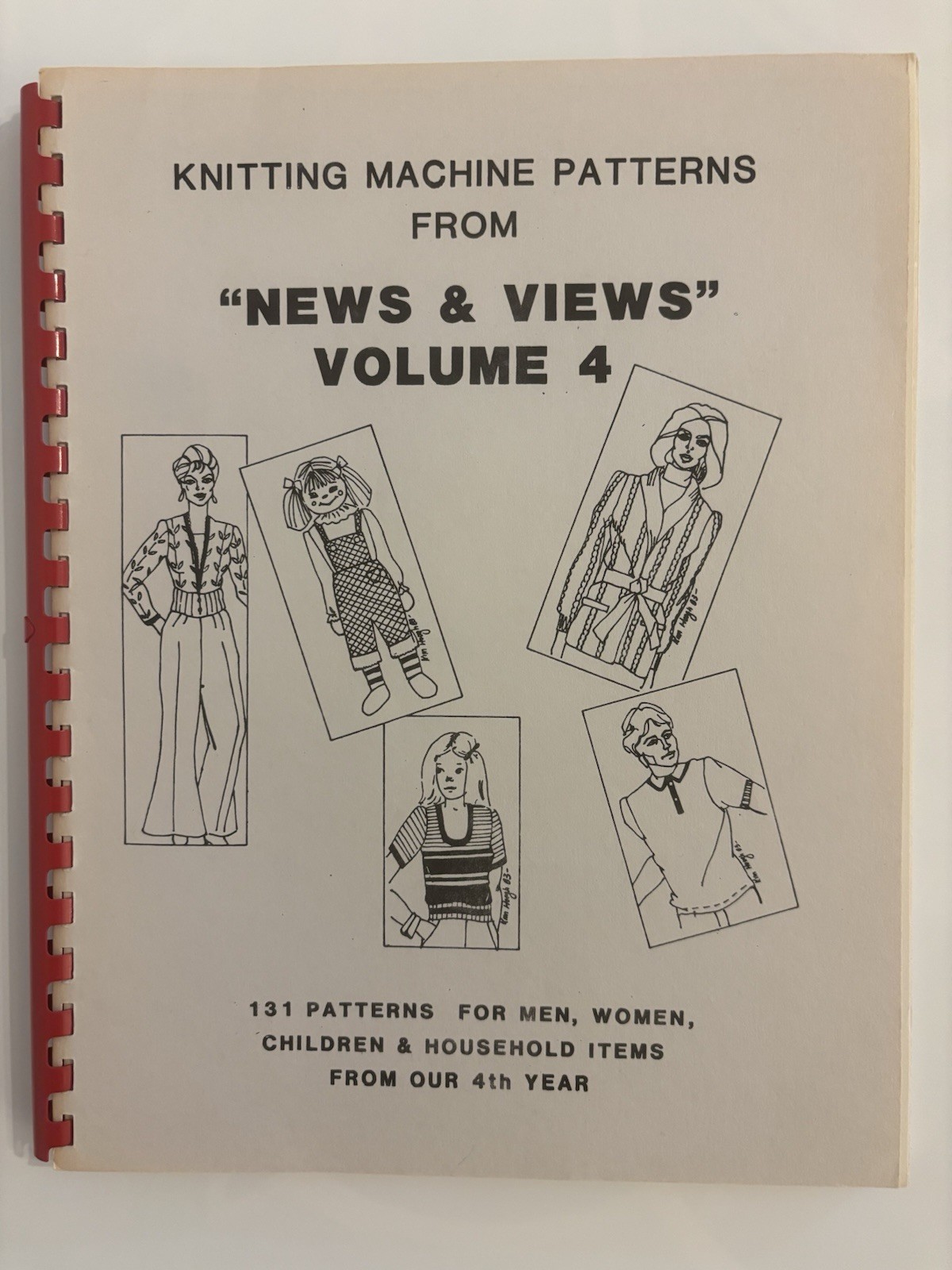 Vintage Knitting Machine Patterns (1984)