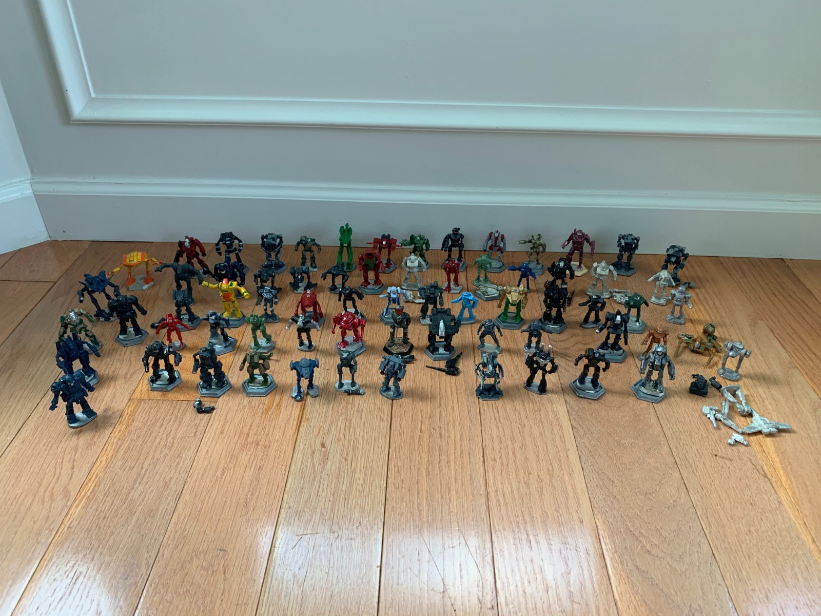 Vintage 80s 90s Ral Partha Battletech Miniatures Lot of 60+ Figures W/ Parts