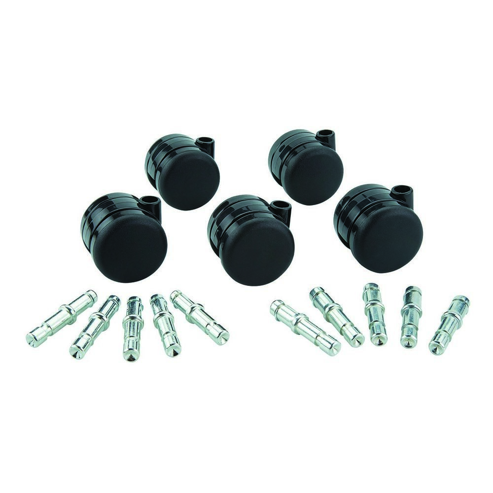 Deluxe Duet Non-Hooded Carpet Caster Set