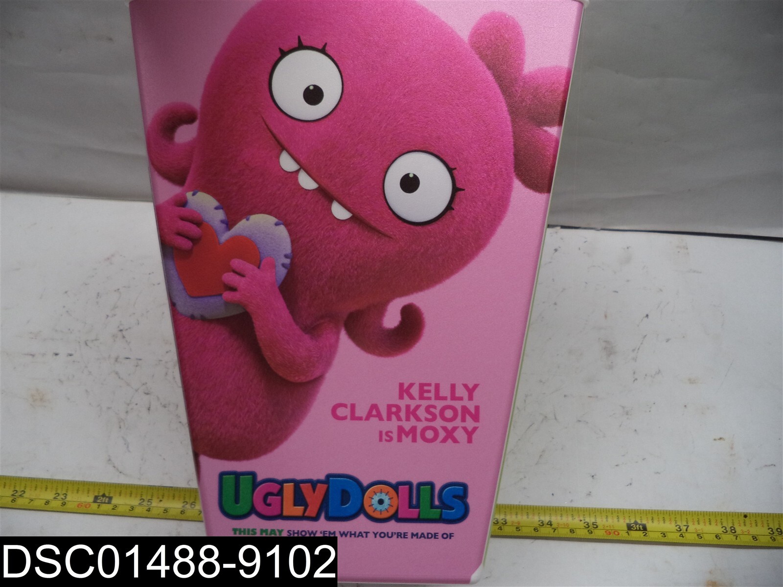QTY=100- Ugly Dolls 4 Sided Popcorn Tubs