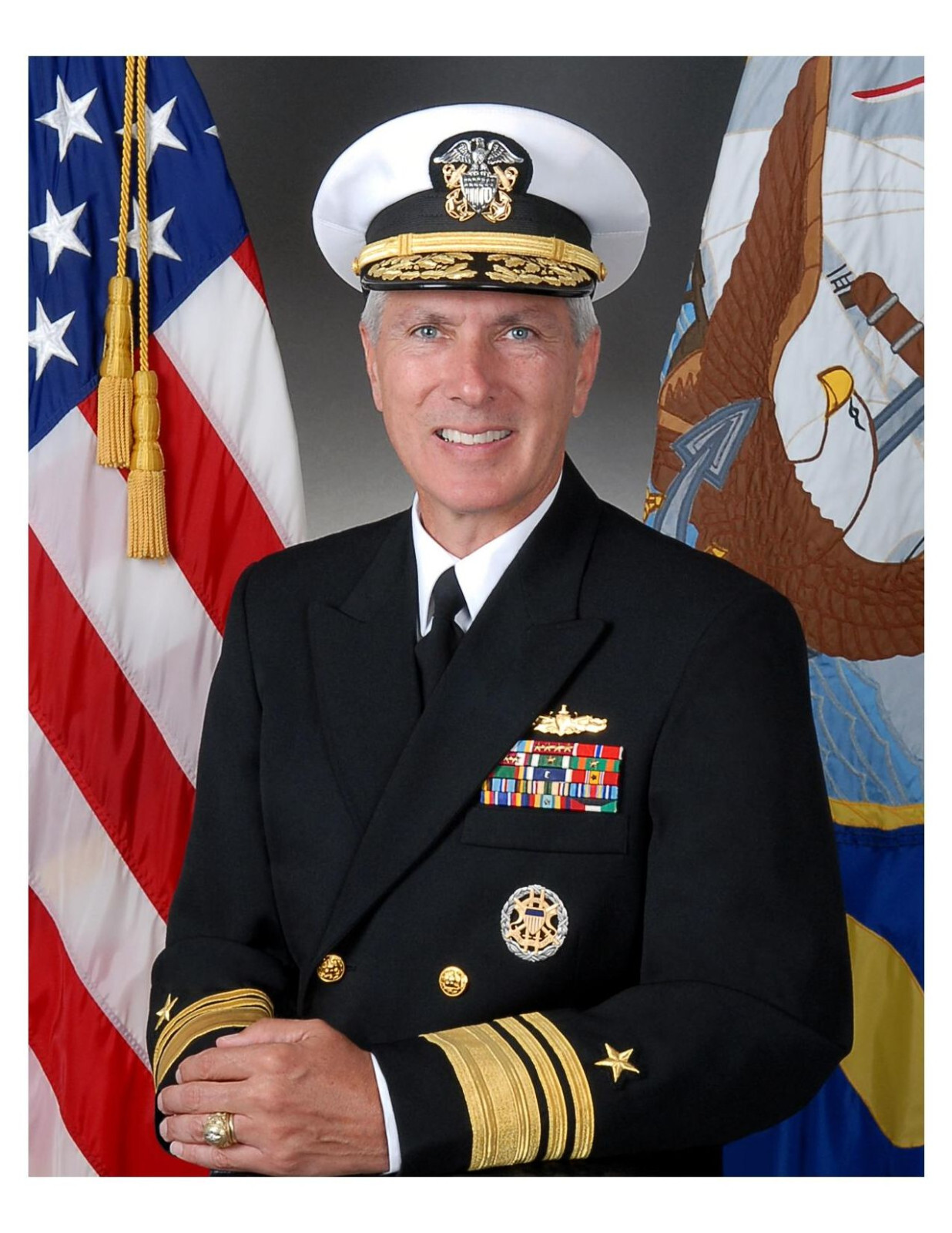 United States Navy Admiral Samuel Locklear III 8x10 Photo On 8.5" x 11"