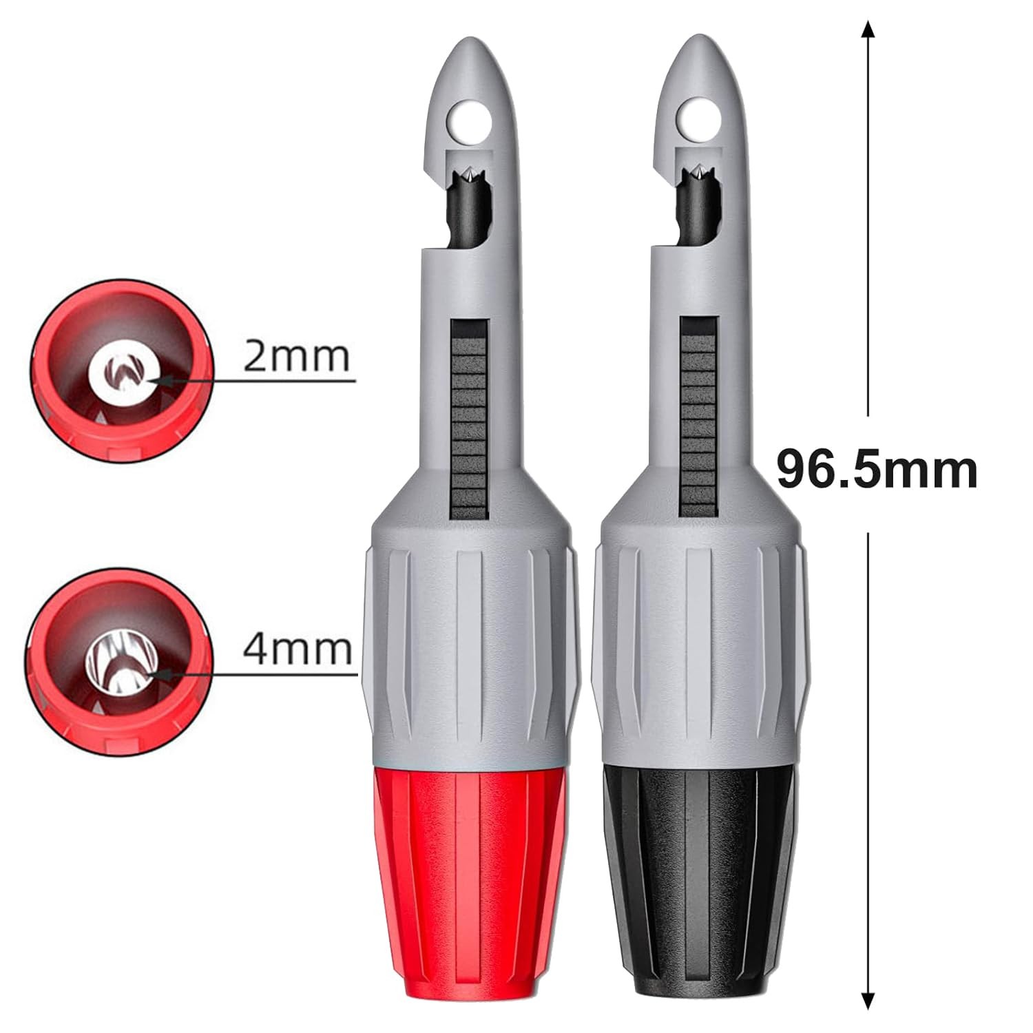 2pcs Wire Piercing Probe Kit, Insulation Puncture Wire Probe Piercing Clip Te...