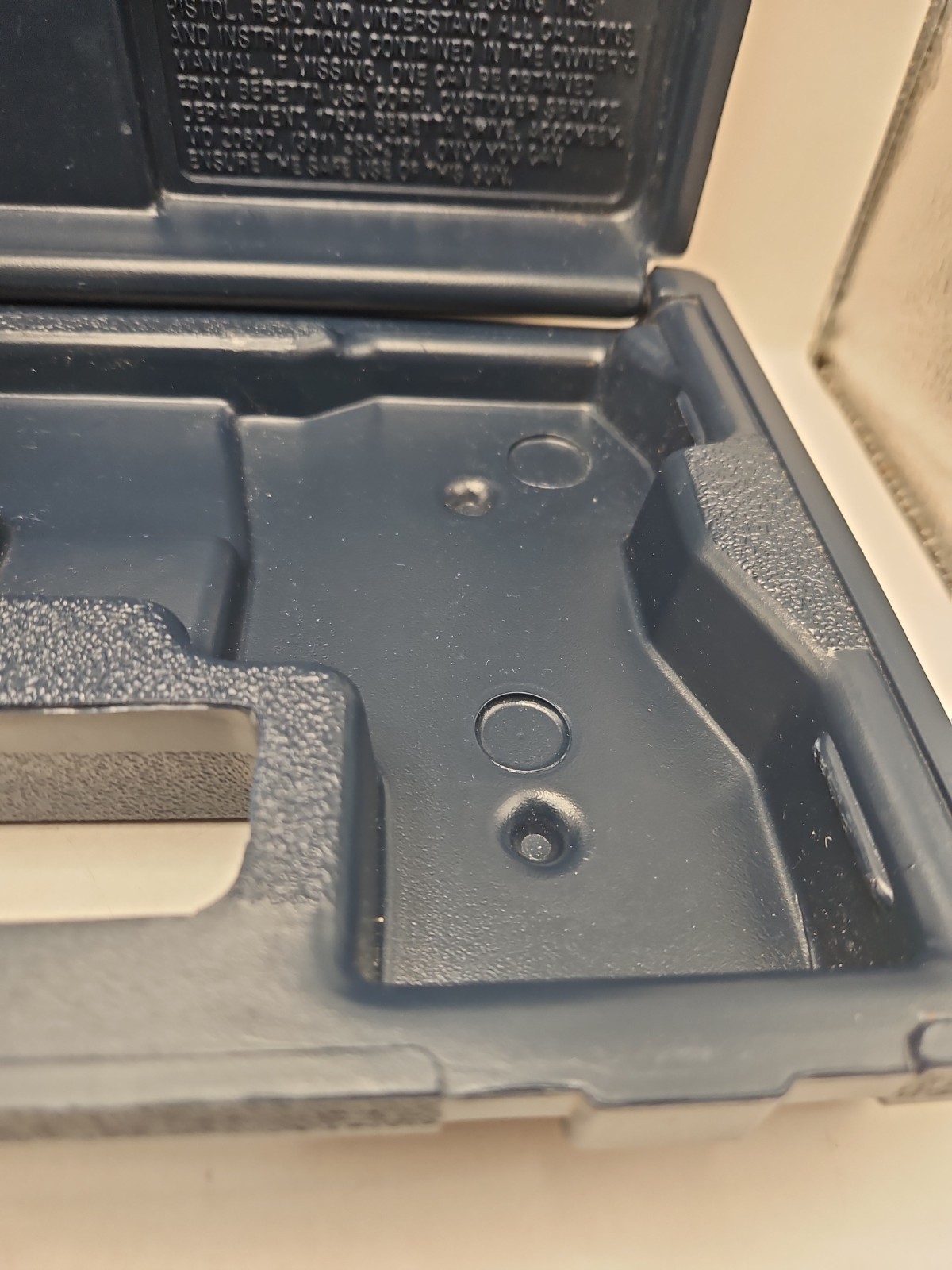 Beretta Factory Plastic Case ~ 92 92FS 96 Full & Compact
