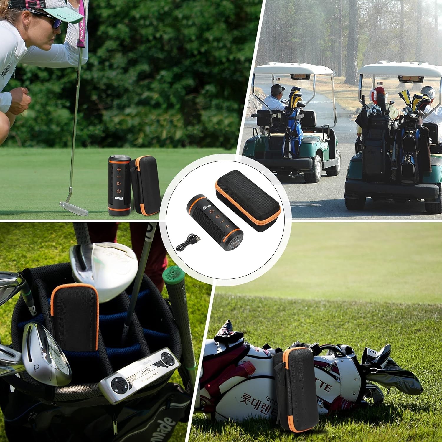 Case Replacement for Bushnell Wingman 2 and Wingman View Golf GPS Speaker (Case