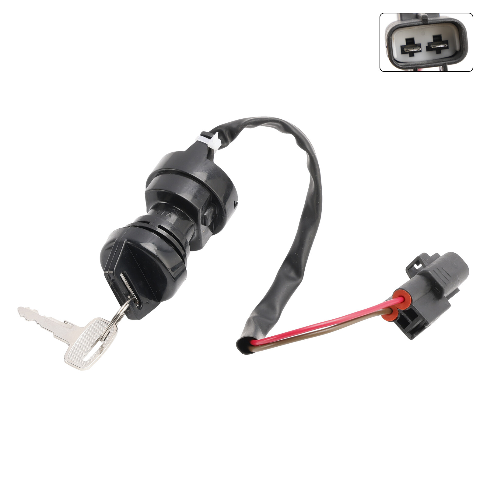 IGNITION SWITCH LOCK & 2 KEYS FOR YAMAHA RAPTOR 700 700R YFM700 2009-2025 US