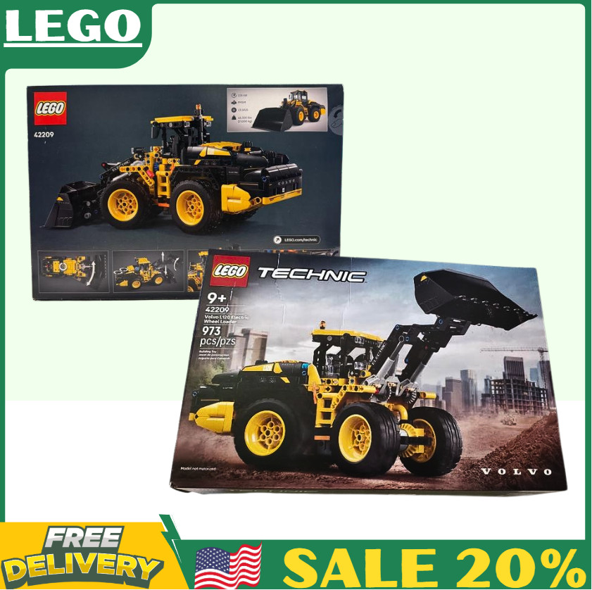 LEGO Technic Volvo L120 Electric Wheel Loader 42202 Building Kit New In Box