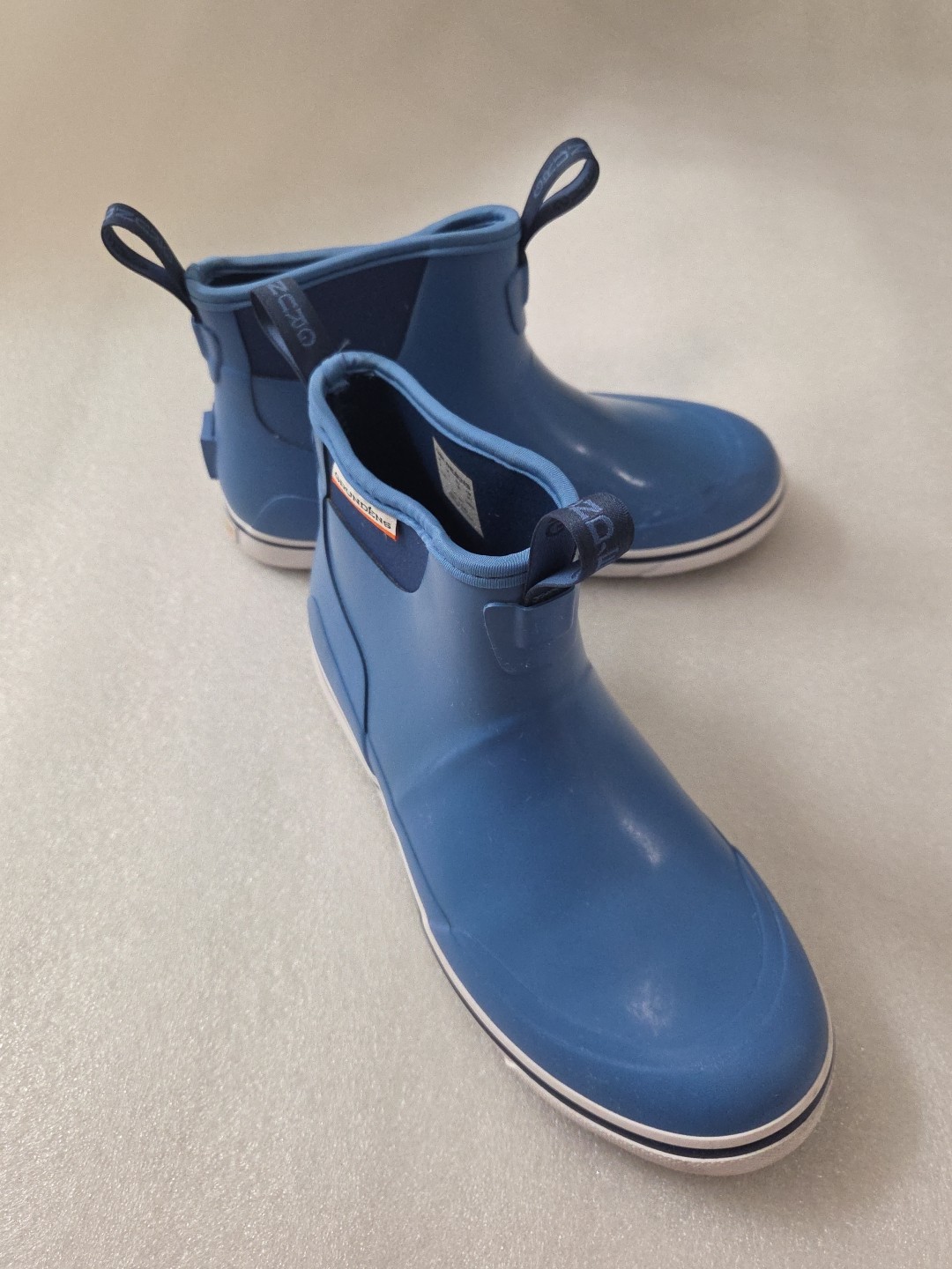Mens Geundens Deck Boss Ankle Boots Size 8 Blue 60011-421