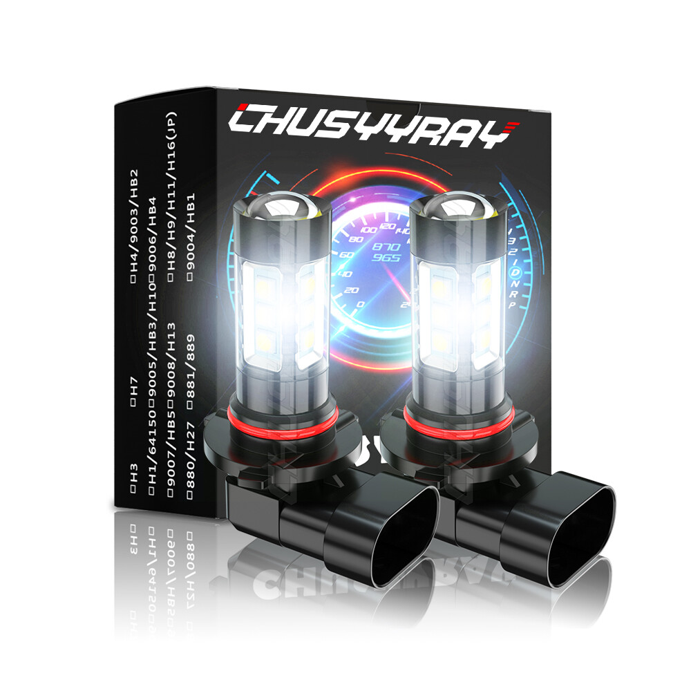 2 Super Bright LED bulbs for Suzuki Bandit 600: 2000-2003 headlight bulb 12v