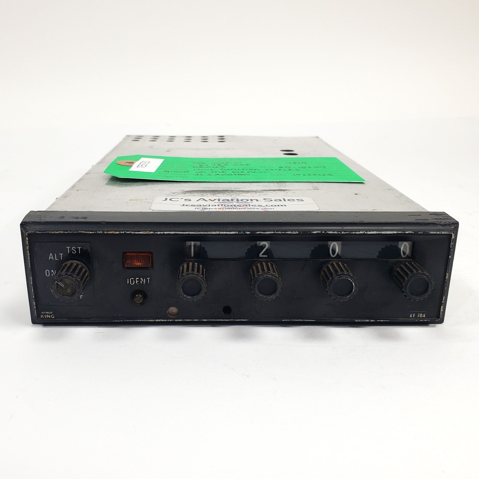 Bendix/King KT78A Transponder 14V 066-1062-01 - Tested Working