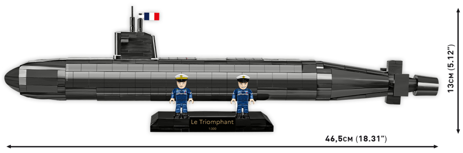 COBI Sous-Marin SNLE Set 4859
