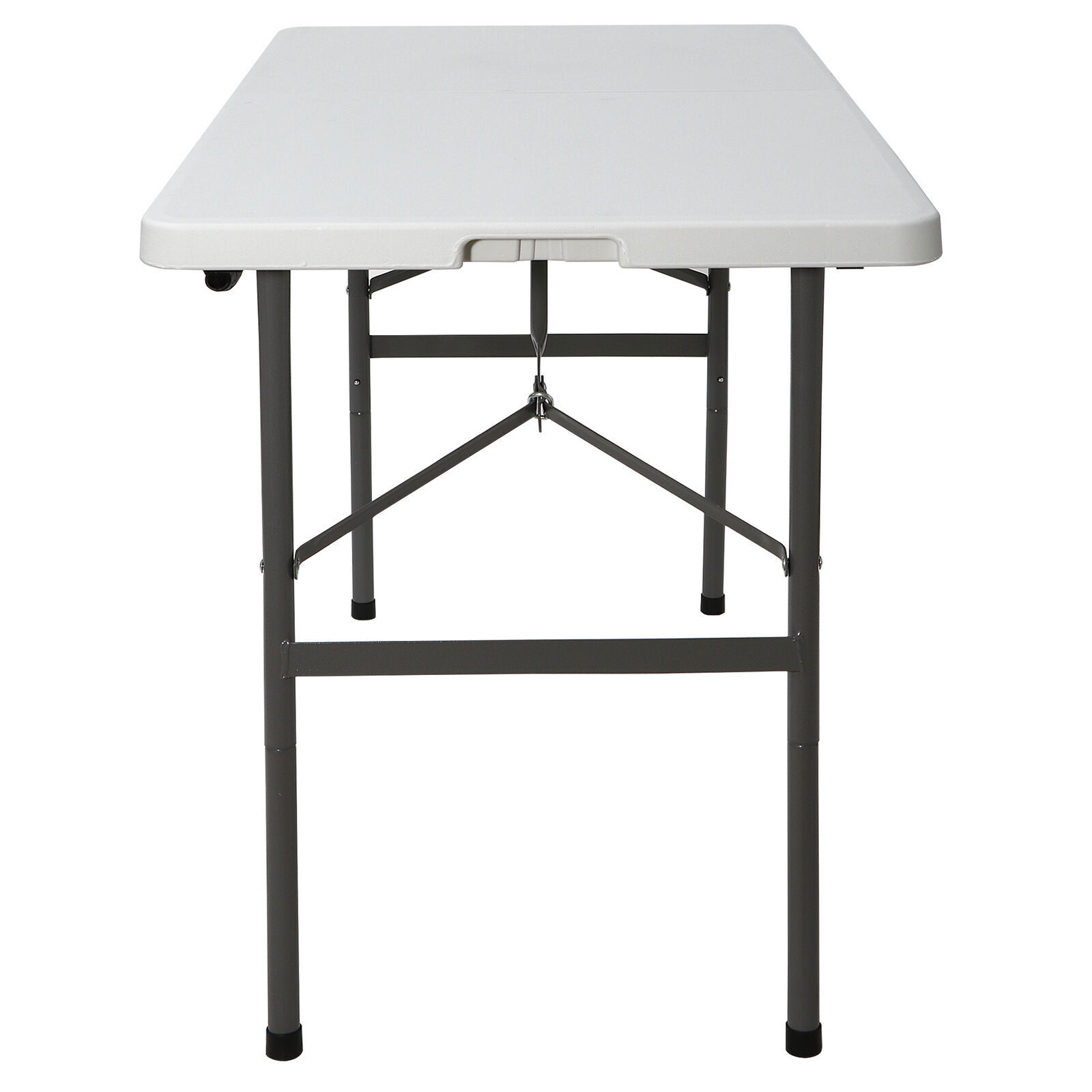 Durable 4" Plastic Picnic Party Folding Table Camp Dining White Patio Table