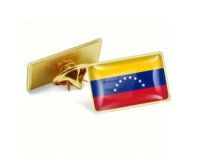 Venezuela Pin Flag Venezuelan Flag Lapel Pin Bandera