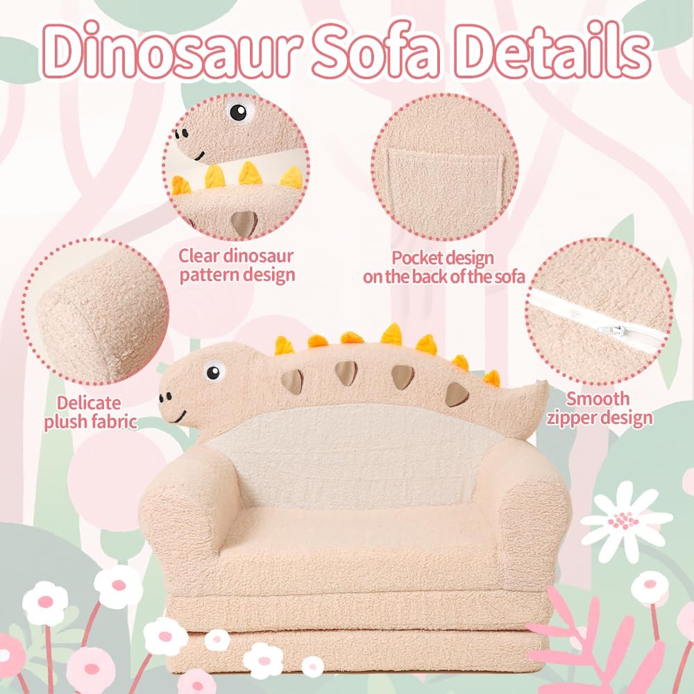 ‌Foldable Sofa Bed - 2-in-1 Convertible Couch & Floor Lounger, Portable Nurse...