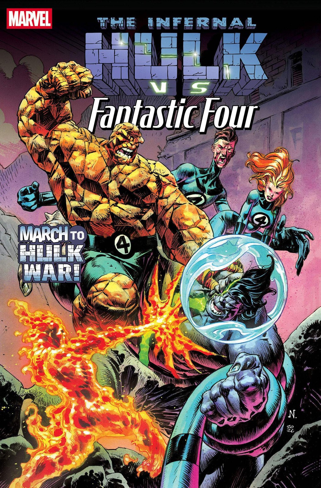 Infernal Hulk vs. Fantastic Four #1 (PRESALE 10/14/26) Cover Select