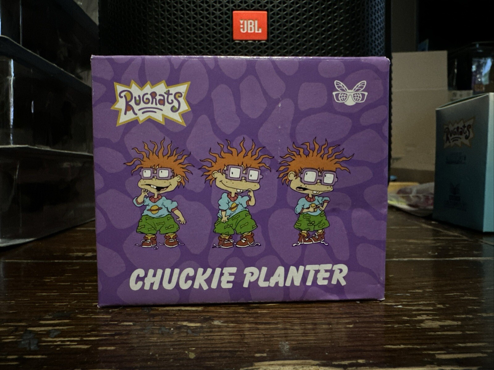 Nickelodeon Nick Box Rugrats Ceramic Chuckie Mini Desktop Planter Pot