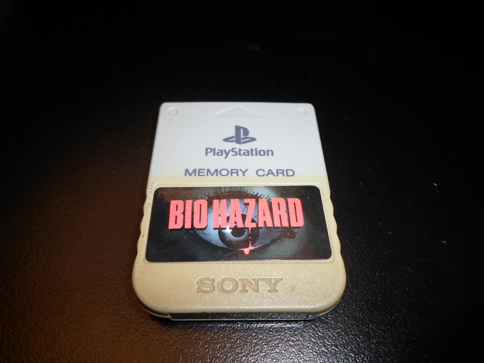 Tested Biohazard I Playstation 1 Memory Card Resident Evil Japan/US PS1 Official