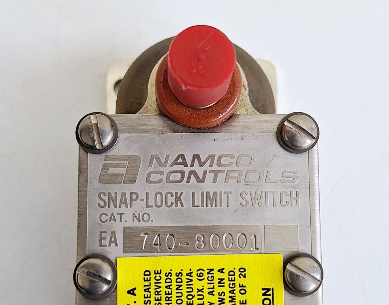 Namco Controls EA-740-80001 Snap-Lock Limit Switch