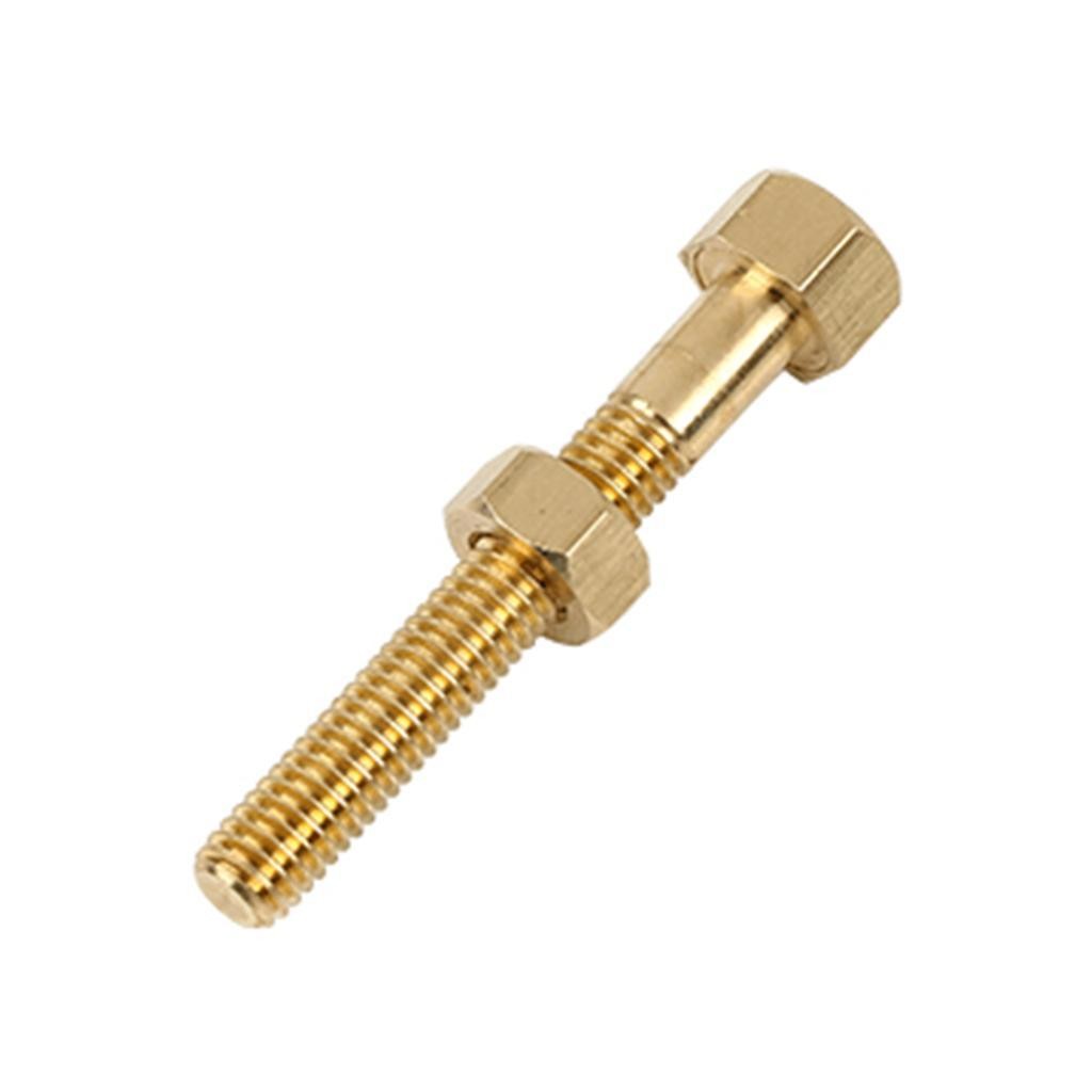 Metal Hexagon Nut Off Bolt Tricks Autorotation Close-Up