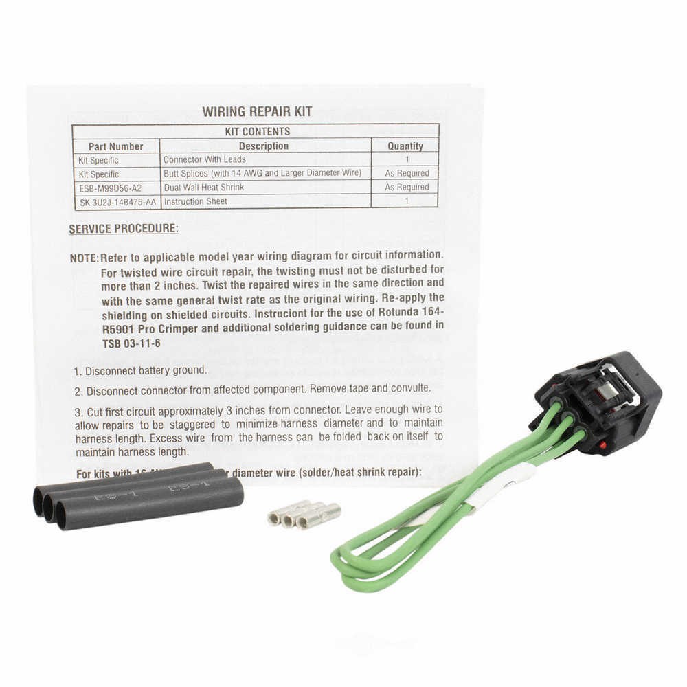 Man Absolute Press Sensor Connector Motorcraft WPT1543