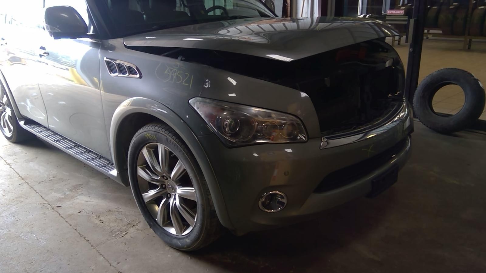 Used Floor Jack fits: 2012 Infiniti QX56 Grade A