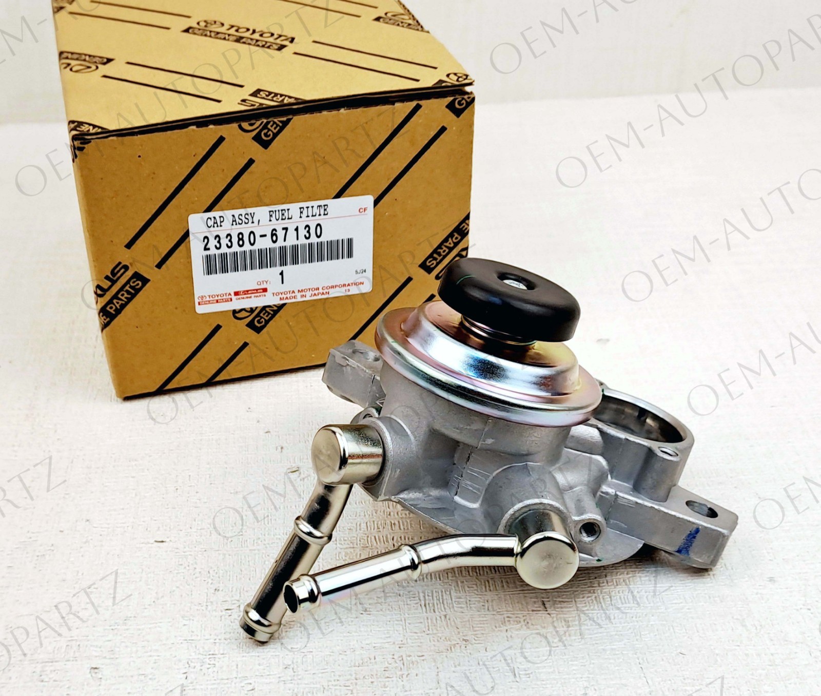 23380-67130 Toyota OEM Genuine Fuel Filter Cap Land Cruiser KZJ90 Diesel