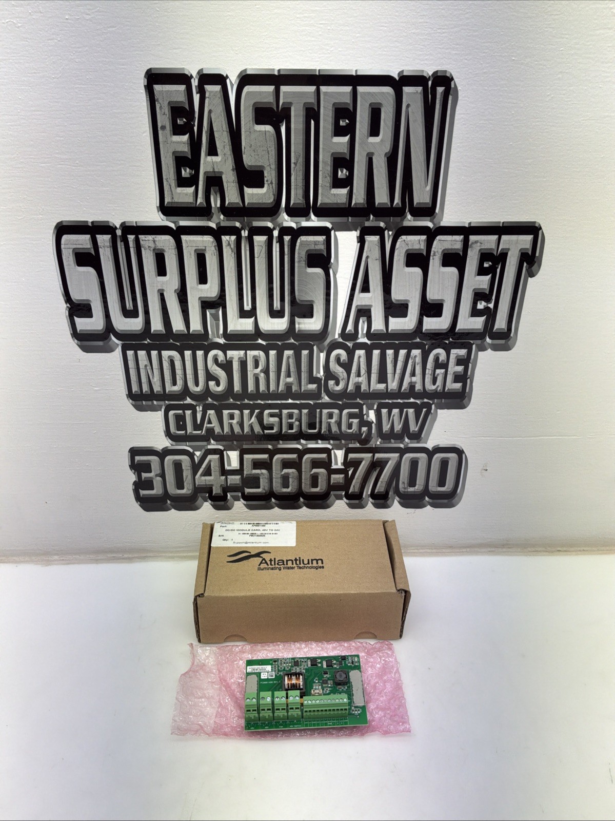 Atlantium DC/DC Module Card 48V TO 24V P/N AP0001400 NIB
