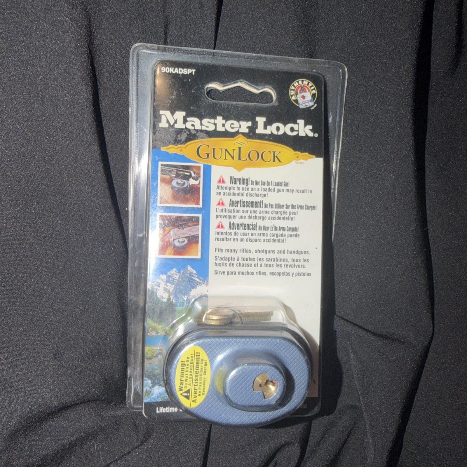 Master Lock 90KADSPT Keyed Gun Trigger Lock 1 Pack Gun Lock With 2 Keys USA Made