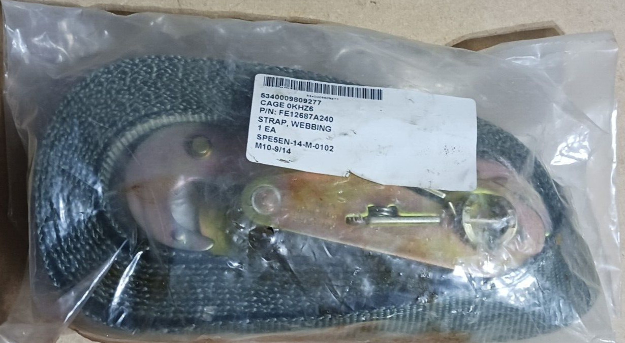 NOS 20' Rachet Straps for Cargo Loading, etc. 1.75" wide, Kinedyne TOWING