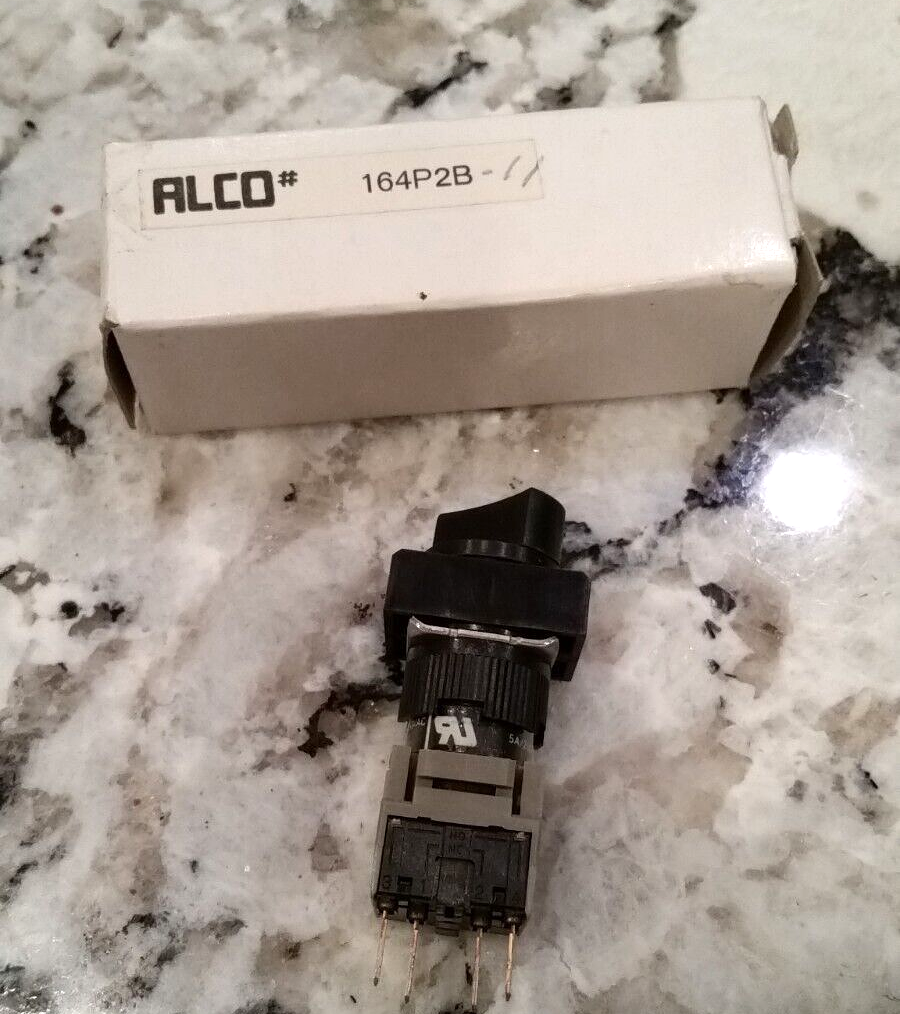 ALCO 164P2B SELECTOR SWITCH 5A 250VAC