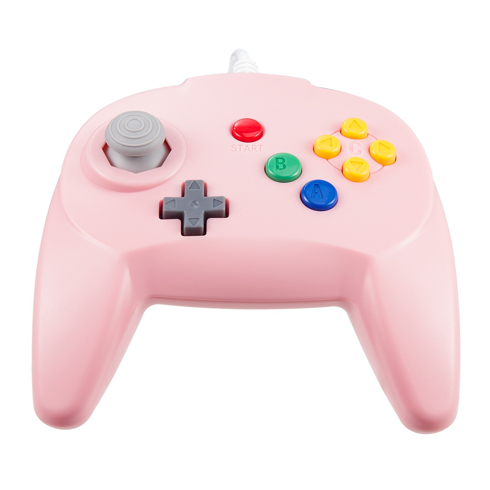 Mini N64 Wired Game Remote GamePad Controller For N64 System Console Video Games