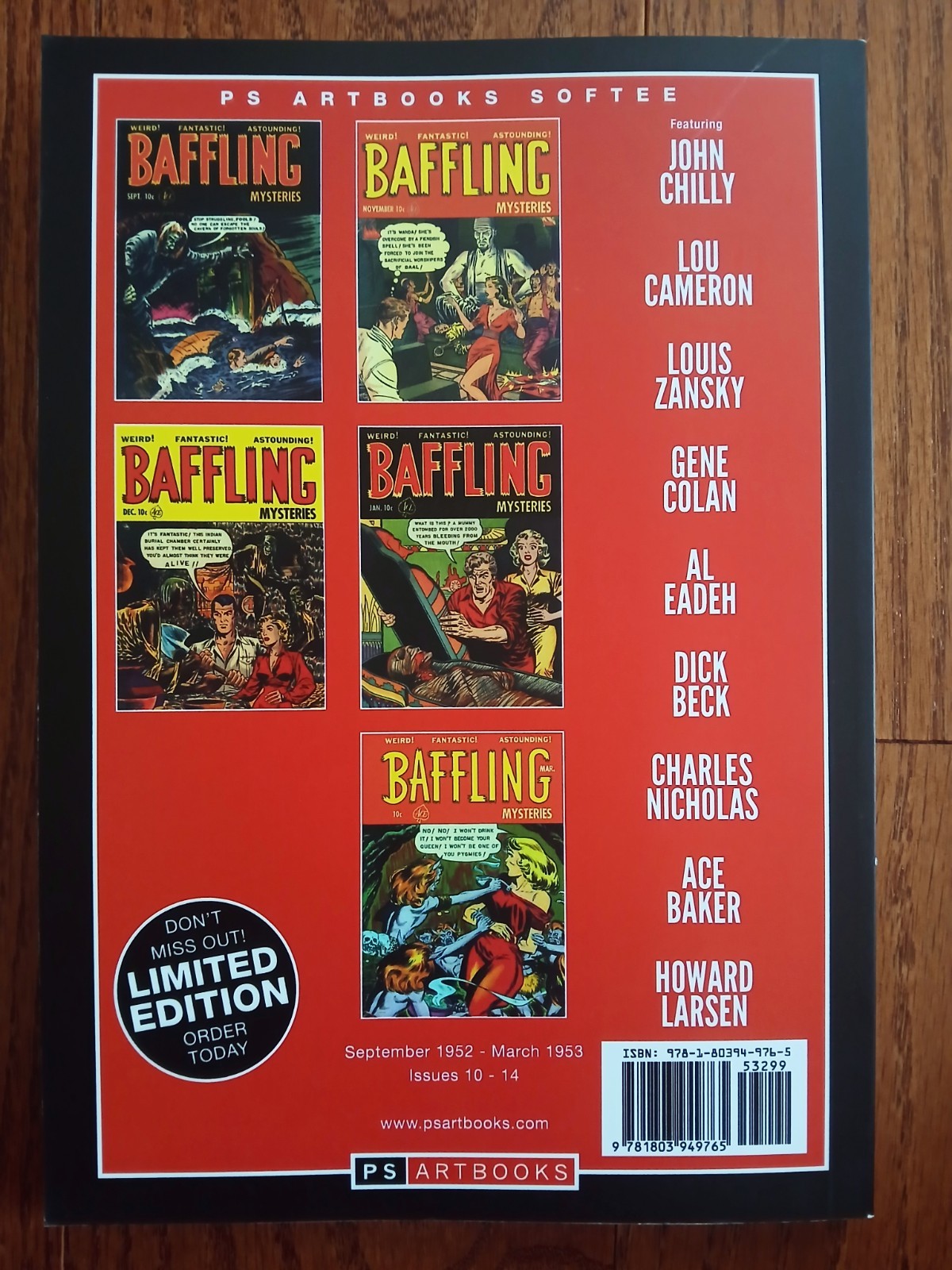 Baffling Mysteries Volume 2 Vol. 2 PS Artbooks Softee