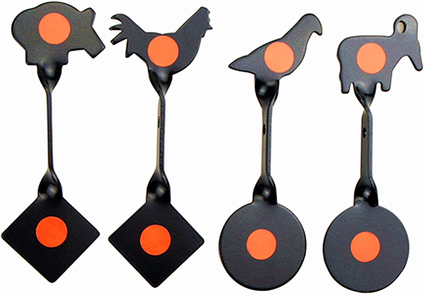 BB Gun Target Pellet Gun Targets Resetting Target Compact Package Metal Steel Au