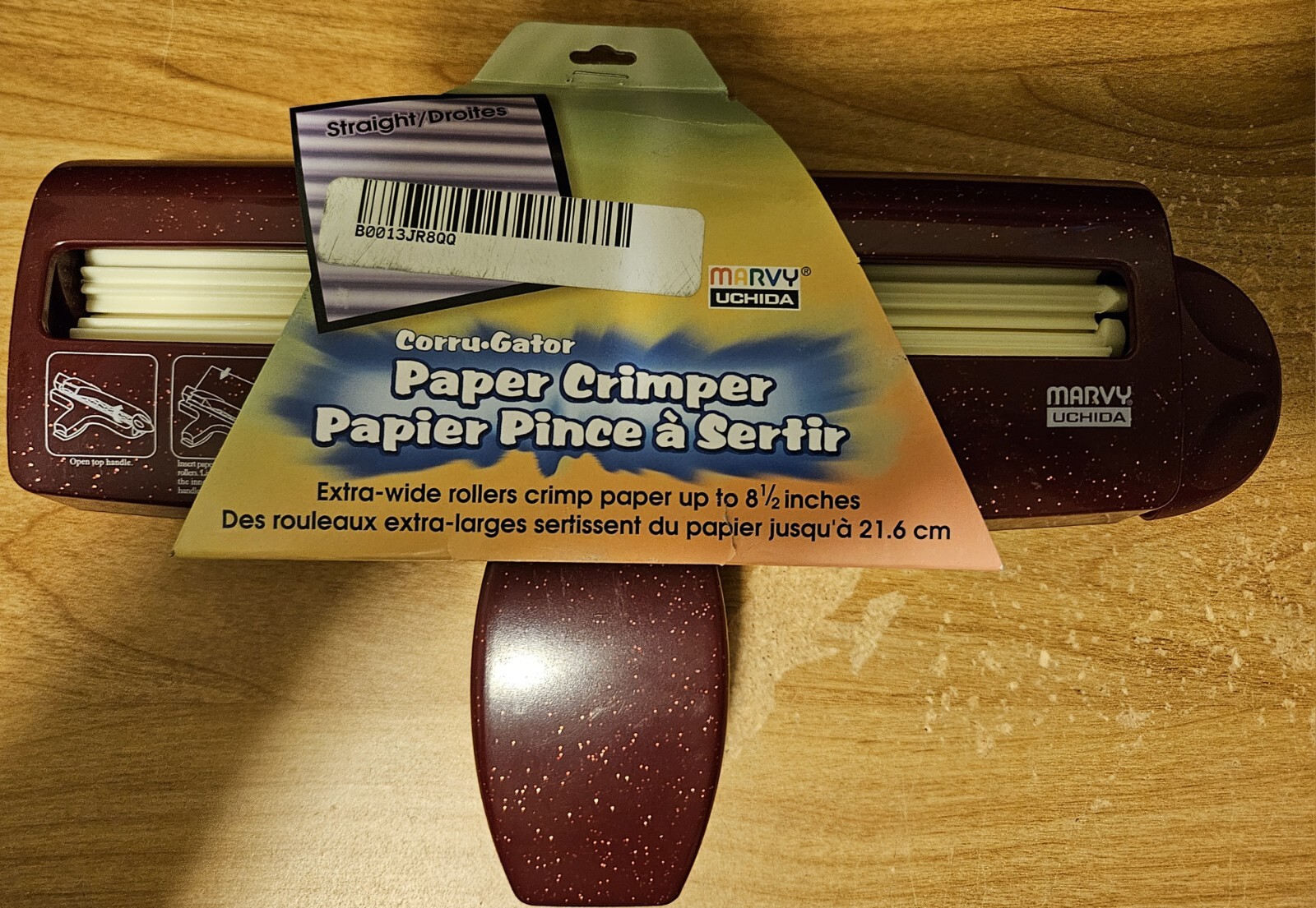 Corru-Gator Paper Crimper 8.5" Straight