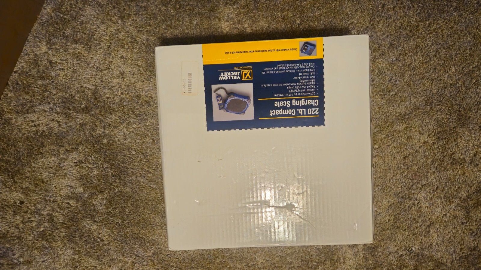 Yellow Jacket Refrigerant Charging Scale 220lb (68862)