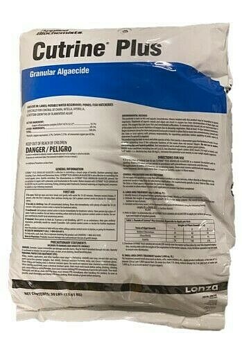 Cutrine Plus Granular, 3.7% Copper - 30lb by Applied BioChemists NO SALES: CA