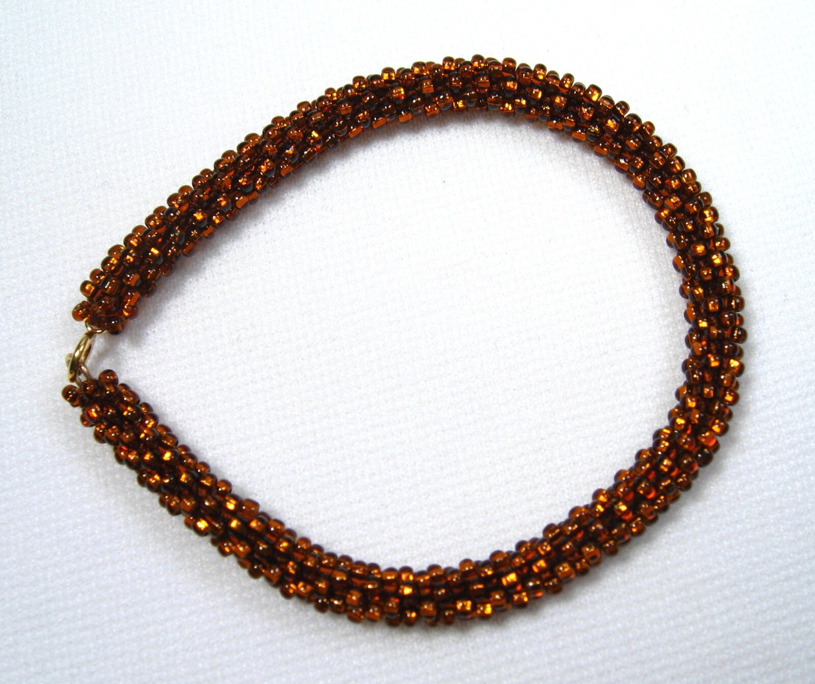 Lyn's Jewelry Copper Beaded Bracelet 7.5"