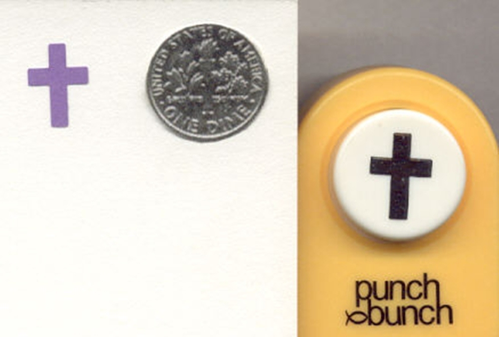 Small CROSS Shape Paper Punch x Punch Bunch Quilling-Scrapbooking-Cardcrafting
